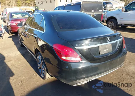 2018 Mercedes-Benz C 300 4Matic from USA, damaged, VIN 55SWF4KB1JU281757